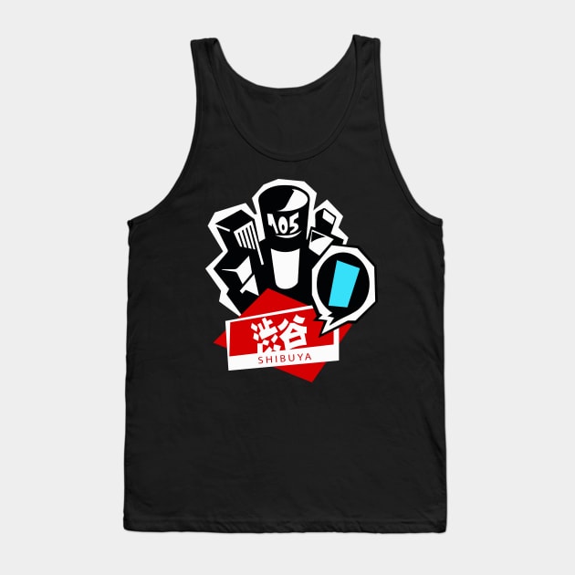 Persona 5 Shibuya Tank Top by JayMar